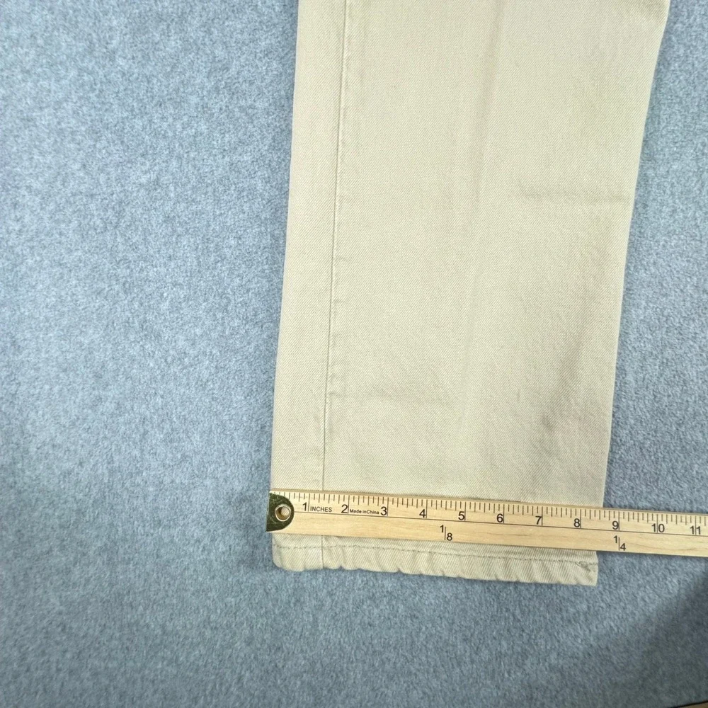 Vintage Levi's 505 Jeans 36x29 Khaki Tan Straight Leg Denim Regular‎ Y2K